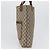 Borsa tote Gucci GG Supreme Web Sherry Line in PVC beige e rosso 39 02 003 Auth ki6528 - vista 4