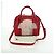 LOEWE - Amazona 21 Tasche aus rotem Leder Spirited Away von Studio Ghibli Auth 166973SM Golden - Ansicht 12