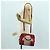 LOEWE - Amazona 21 Tasche aus rotem Leder Spirited Away von Studio Ghibli Auth 166973SM Golden - Ansicht 28