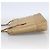 CHANEL Borsa a Spalla Matelassé in Pelle di Agnello Beige Oro CC Auth 172997 D'oro - vista 3