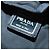 Zaino PRADA in nylon blu navy argento Auth bs33304 - vista 22