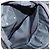 Zaino PRADA in nylon blu navy argento Auth bs33304 - vista 24