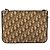 Borsa a Spalla in Tela Trotter Christian Dior Beige Auth LNZ041 - vista 2