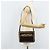 Borsa a Spalla in Tela Trotter Christian Dior Beige Auth LNZ041 - vista 20