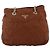 Bolso de Hombro con Cadena PRADA de Nailon Marrón Dorado Auth bs33615 Castaño - vista 13