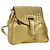 Zaino in pelle Bottega Veneta oro Auth 172406V D'oro