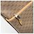 Gucci Borsa tote Micro GG Supreme in PVC beige e oro 002 58 0054 Auth ki6529 D'oro - vista 20