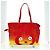 LOEWE - Bolsa Flamenco Calcifer de Ghibli - Castelo Móvel do Howl Auth 166906SM Vermelho - vista 12
