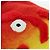 LOEWE - Bolsa Flamenco Calcifer de Ghibli - Castelo Móvel do Howl Auth 166906SM Vermelho - vista 19