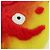 LOEWE - Bolsa Flamenco Calcifer de Ghibli - Castelo Móvel do Howl Auth 166906SM Vermelho - vista 20