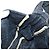 Borsa a Spalla CHANEL COCO Mark in Denim Blu Navy con CC Dorato Auth 171512SAM D'oro - vista 20