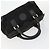 Borsa FENDI Zucchino Zucca in nylon, pelle, PVC e tela 2 pezzi nero marrone Auth fm5169 - vista 20