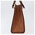 Borsa a mano in pelle Gucci Bamboo marrone oro 002 123 0260 Auth 172890 D'oro - vista 3