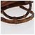 Borsa a mano in pelle Gucci Bamboo marrone oro 002 123 0260 Auth 172890 D'oro - vista 7