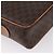 Céline Borsa a Spalla in Tela Macadam CELINE in Pelle PVC Marrone Oro Auth ki6508 D'oro - vista 17