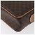 Céline Borsa a Spalla in Tela Macadam CELINE in Pelle PVC Marrone Oro Auth ki6508 D'oro - vista 18