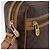 Céline Borsa a Spalla in Tela Macadam CELINE in Pelle PVC Marrone Oro Auth ki6508 D'oro - vista 19