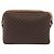 Céline Borsa a Spalla in Tela Macadam CELINE in Pelle PVC Marrone Oro Auth ki6508 D'oro - vista 2