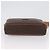 Céline Borsa a Spalla in Tela Macadam CELINE in Pelle PVC Marrone Oro Auth ki6508 D'oro - vista 5