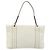 Borsa a mano GUCCI in pelle bianca e argento 113014 Auth 172961 Bianco - vista 2