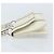 Borsa a mano GUCCI in pelle bianca e argento 113014 Auth 172961 Bianco - vista 4