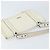 Borsa a mano GUCCI in pelle bianca e argento 113014 Auth 172961 Bianco - vista 6