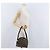Borsa a Spalla in Tela Trotter Christian Dior Blu Navy Oro Auth 172485 D'oro - vista 20