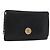 Estojo para chaves CHANEL em couro preto CC Auth 172555