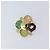 Spilla in metallo CC Gripoix di CHANEL Pietra multicolore Oro CC Auth am10855V D'oro - vista 3
