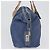 PRADA Borsa a mano in nylon blu argento Auth mr2051 - vista 4