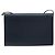 Borsa a Spalla in Pelle GUCCI Blu Navy Oro 406 004 2008 Auth am10743 D'oro - vista 2