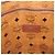 Borsa Tote MCM Logogram Vicetos PVC Marrone Oro Auth BA11113 D'oro - vista 17