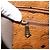 Borsa Tote MCM Logogram Vicetos PVC Marrone Oro Auth BA11113 D'oro - vista 20