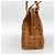 Borsa Tote MCM Logogram Vicetos PVC Marrone Oro Auth BA11113 D'oro - vista 4