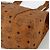 Borsa Tote MCM Logogram Vicetos PVC Marrone Oro Auth BA11113 D'oro - vista 9