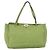 VALENTINO Rock Studs Tote Bag Leder Gold Hellgrün Auth BA11057 Golden - Ansicht 13