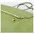 VALENTINO Rock Studs Tote Bag Leder Gold Hellgrün Auth BA11057 Golden - Ansicht 14