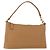 Bolsa de Mão Coach PVC Bege Ouro Auth 172805 Dourado