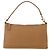 Bolsa de Mão Coach PVC Bege Ouro Auth 172805 Dourado - vista 13