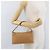 Bolsa de Mão Coach PVC Bege Ouro Auth 172805 Dourado - vista 19