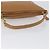 Bolsa de Mão Coach PVC Bege Ouro Auth 172805 Dourado - vista 7