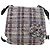 Borsa a Spalla Camelia con Catena CHANEL Tweed Viola Argento CC Auth LNZ320SAv Porpora - vista 13