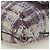 Borsa a Spalla Camelia con Catena CHANEL Tweed Viola Argento CC Auth LNZ320SAv Porpora - vista 16