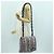 Borsa a Spalla Camelia con Catena CHANEL Tweed Viola Argento CC Auth LNZ320SAv Porpora - vista 27