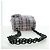 Borsa a Spalla Camelia con Catena CHANEL Tweed Viola Argento CC Auth LNZ320SAv Porpora - vista 7