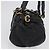 Chloé Borsa a mano Chloe Paddington in pelle nera oro argento Auth am10875SAV Nero D'oro - vista 3