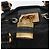 Chloé Borsa a mano Chloe Paddington in pelle nera oro argento Auth am10875SAV Nero D'oro - vista 9