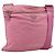 Borsa a Spalla PRADA in Nylon e Pelle Rosa Argento Auth LNZ333