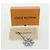 LOUIS VUITTON Schneeflocken Charm Metall Silber M79293 LV Auth 167000SAM - Ansicht 12