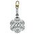 LOUIS VUITTON Schneeflocken Charm Metall Silber M79293 LV Auth 167000SAM - Ansicht 13